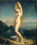 Theodore Chasseriau Venus of the sea Sweden oil painting artist